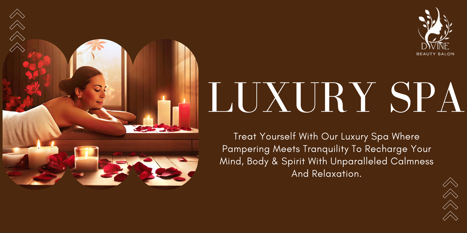 Blue Simple Geometric Hair Salon Banner (2)